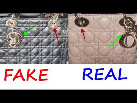 how to tell if lady dior bag is real|is a dior bag real.